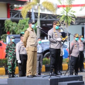 Bersatu Melawan Covid-19, Semprot Cairan Disinfektan Secara Masif di wilayah Kota Tanjungpinang