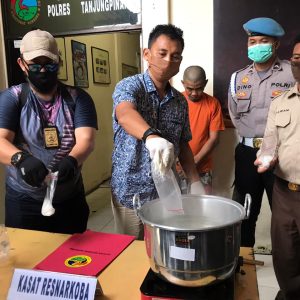 251 Gram Sabu Dimusnahkan