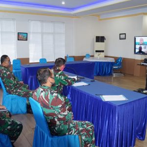 Danlantamal VIII Vicon Dengan Calon Pejabat Asisten
