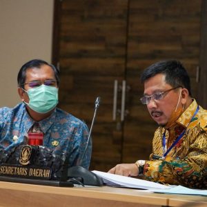 Rapat Bersama DPRD, Pemprov Beri Penjelasan Anggaran Covid-19
