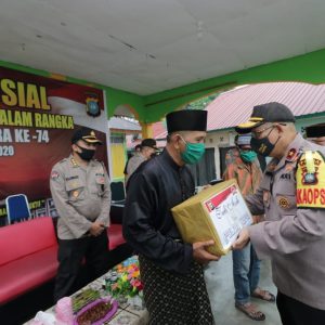 Silaturahmi Dan Baksos Kapolda Kepri Sempena Hari Bhayangkara Ke-74