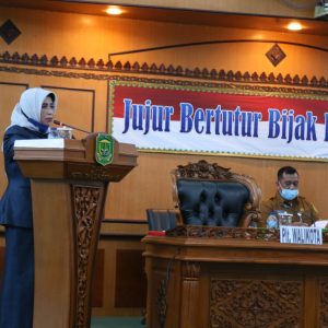 Rahma Sampaikan Ranperda Pertanggungjawaban APBD 2019