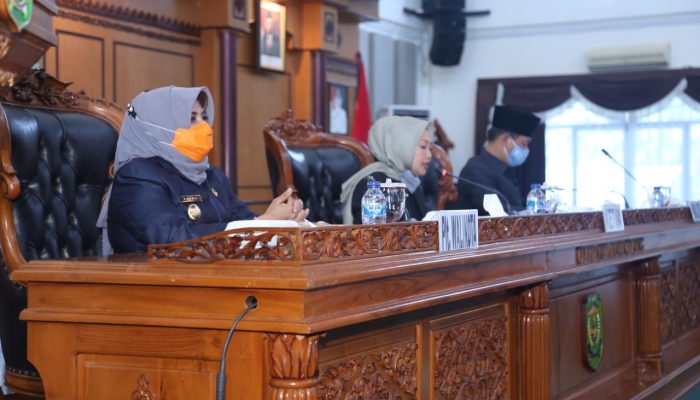 Plt. Walikota Sampaikan Ranperda Pertanggungjawaban Pelaksanaan APBD 2019