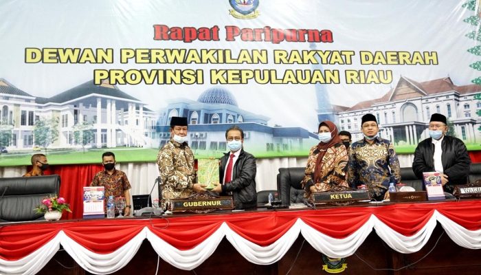 Plt. Gubernur Kepri Sampaikan Ranperda LKPJ 2019
