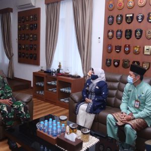 Perkuat Sinergitas Rahma Kunjungi Lantamal IV Tanjungpinang