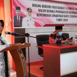 Rahma Dialog Bersama Masyarakat,Ingin Tanjungpinang Aman dan Kondusif Jelang Pilkada