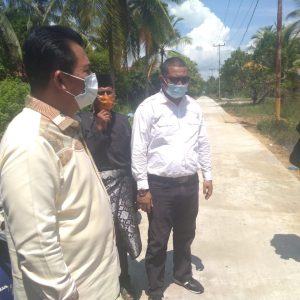 Ditengah Pandemi Covid-19, Ansar Ahmad Tinjau Proyek PISEW Di Durai