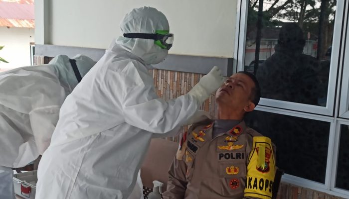 Ini Hasil Rapid Tes 10 PJU Polres Tanjungpinang