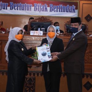 Rahma Sampaikan Pidato Nota Kebijakan Umum APBD 2021 dan Perubahan APBD 2020