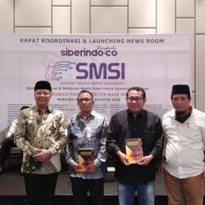Dari Louncing Newsroom Siberindo, Rohidin Mersyah: Jangan Ciptakan Ruang Hoaks
