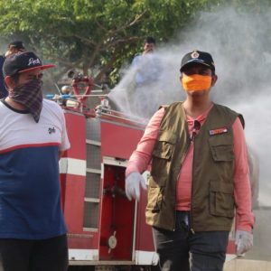 Besok,Pemkab Bintan Lakukan Penyemprotan Disinfektan Massal