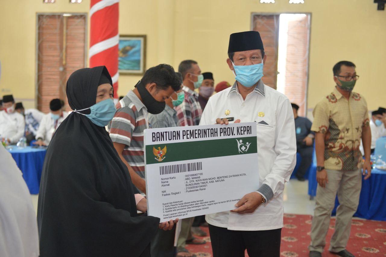 Pandemi Covid 19,Ribuan Warga Natuna Yang Kurang Mampu Terima Bantuan BPJS