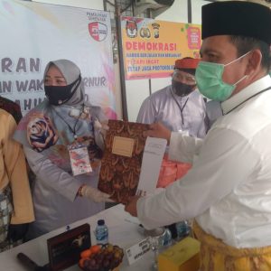 Pertama Daftar, KPU Nyatakan Berkas Paslon Ansar-Marlin Lengkap