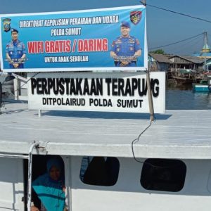Perpustakaan Terapung Fasilitasi Sistem Pembelajaran Daring