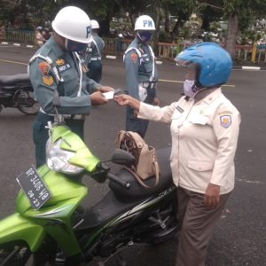 Tertibkan Disiplin, POMAL Lantamal IV Gelar Ops Gaktib 2020