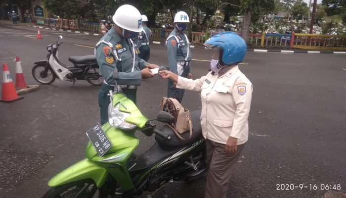 Tertibkan Disiplin, POMAL Lantamal IV Gelar Ops Gaktib 2020