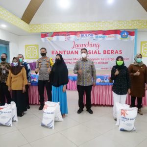 3.217 PKH Di Bintan Terima Beras Bansos Selama Tiga Bulan