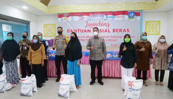 3.217 PKH Di Bintan Terima Beras Bansos Selama Tiga Bulan