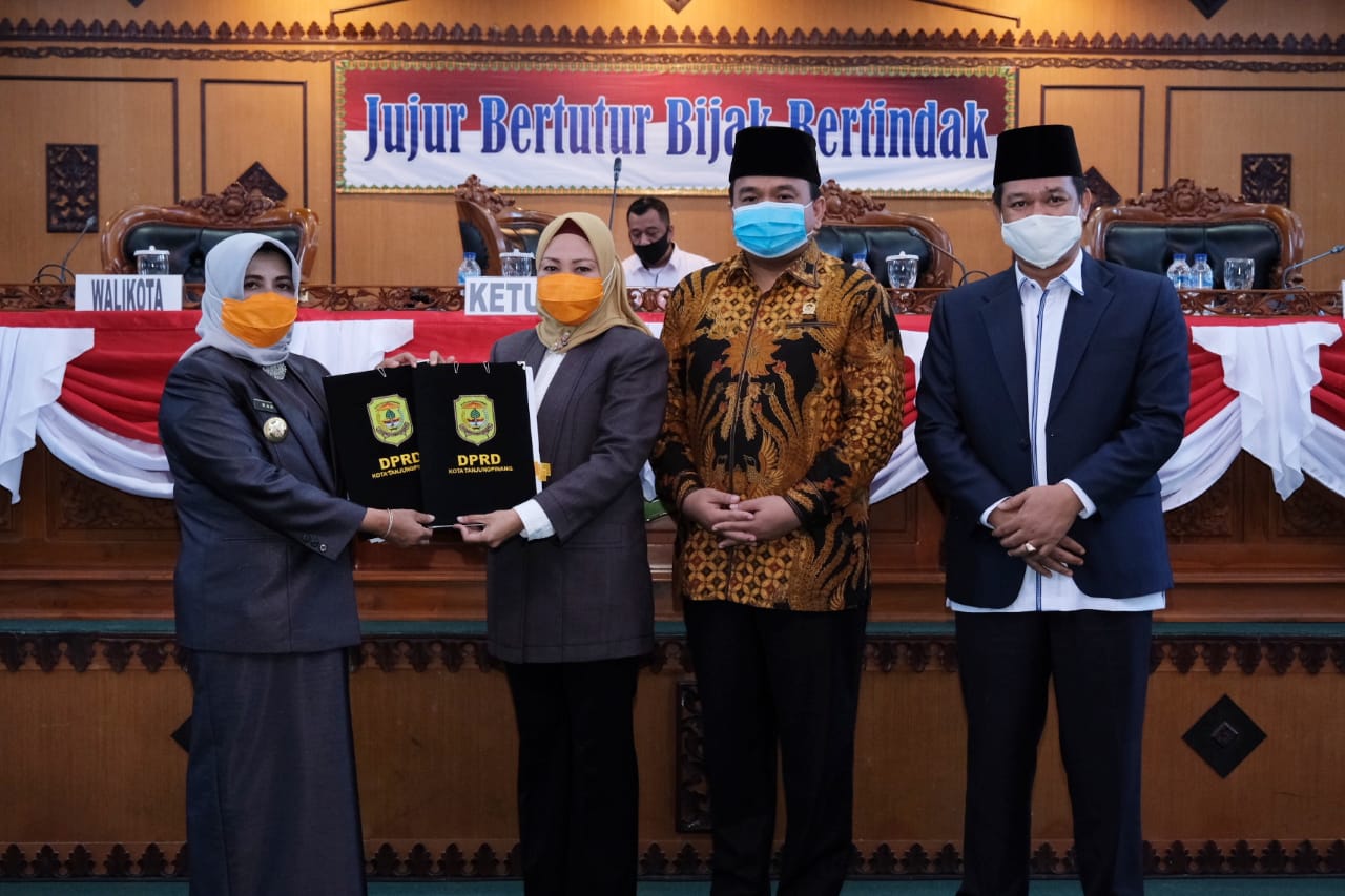 KUA dan PPAS Perubahan APBD 2020 Tanjungpinang Disepakati, Proyeksi Belanja Rp1,045 Triliun, Pendapatan Rp981 Miliar