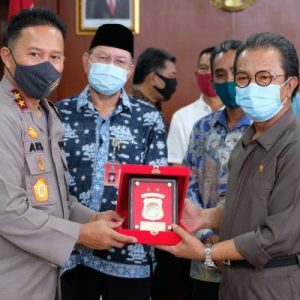 Ketua DPRD Kepri dan Komisi I Kunjungi Polda Kepri