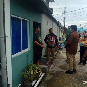Kampanye Door to Door, Warga Teluk Sasah Sambut Roby Kurniawan Dengan Antusias