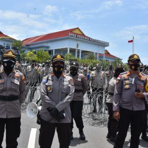 602 Personel Gabungan Amankan Unjuk Rasa Mahasiswa Lanjutan, Tolak UU Cipta Kerja