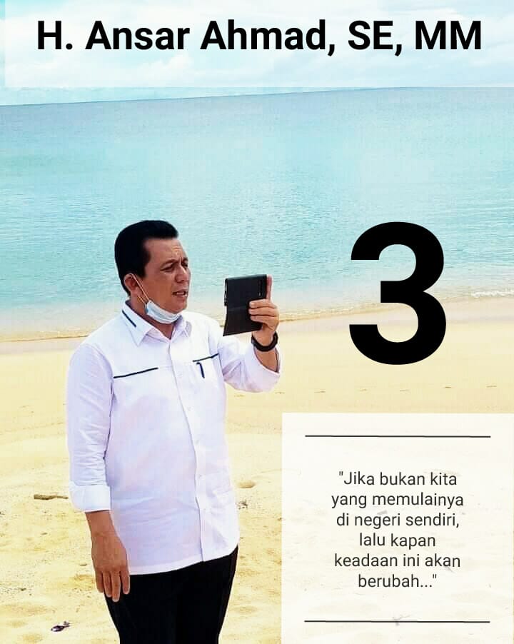 Ansar Ahmad Pilih Tampil Apa Adanya