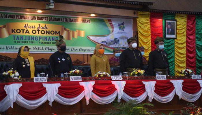 HUT Ke-19 Kota Otonom Tanjungpinang,Jadi Momentum Evaluasi Pembangunan