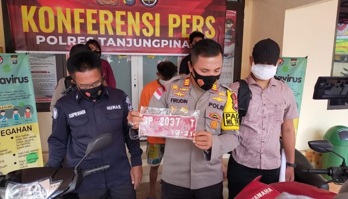 Anak Dibawah Umur Curi Motor Berplat Merah