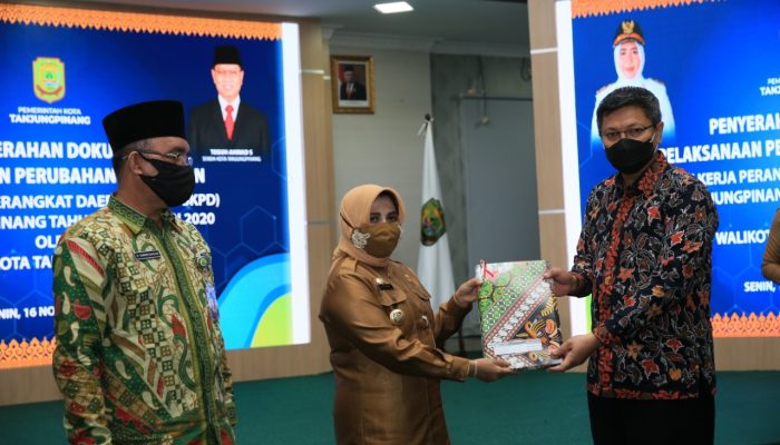 Wako Serahkan DPPA-SKPD Tahun Anggaran 2020