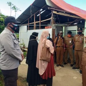 Walikota Kunjungi Rumah Korban Disambar Petir