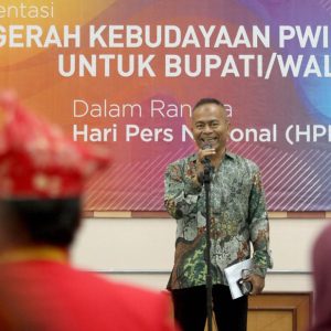 Anugerah Kebudayaan Bagi Walikota /Bupati Peduli Kebudayaan