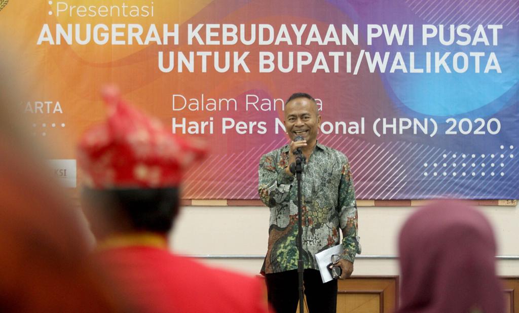 Anugerah Kebudayaan Bagi Walikota /Bupati Peduli Kebudayaan