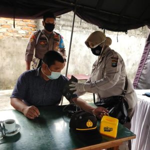 Amankan KPU Dan Bawaslu, Personil Polres Tanjungpinang Cek Kesehatan