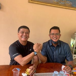 Persahabatan Lebih Utama Dari Politik, Apri Sujadi Kunjungi Kediaman Dalmasri Syam