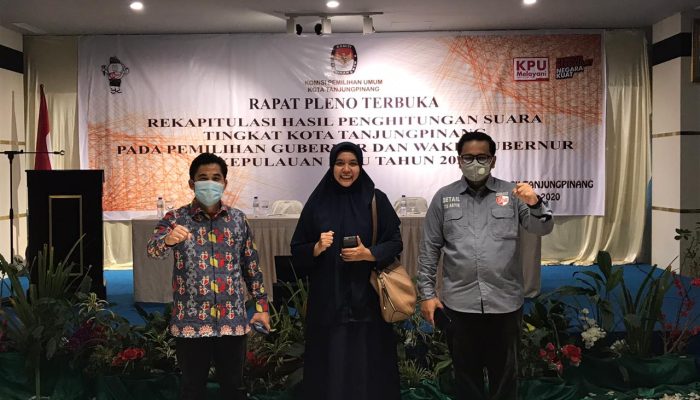 Bawaslu Tanjungpinang Awasi Rekapitulasi Suara Tingkat KPU Tanjungpinang