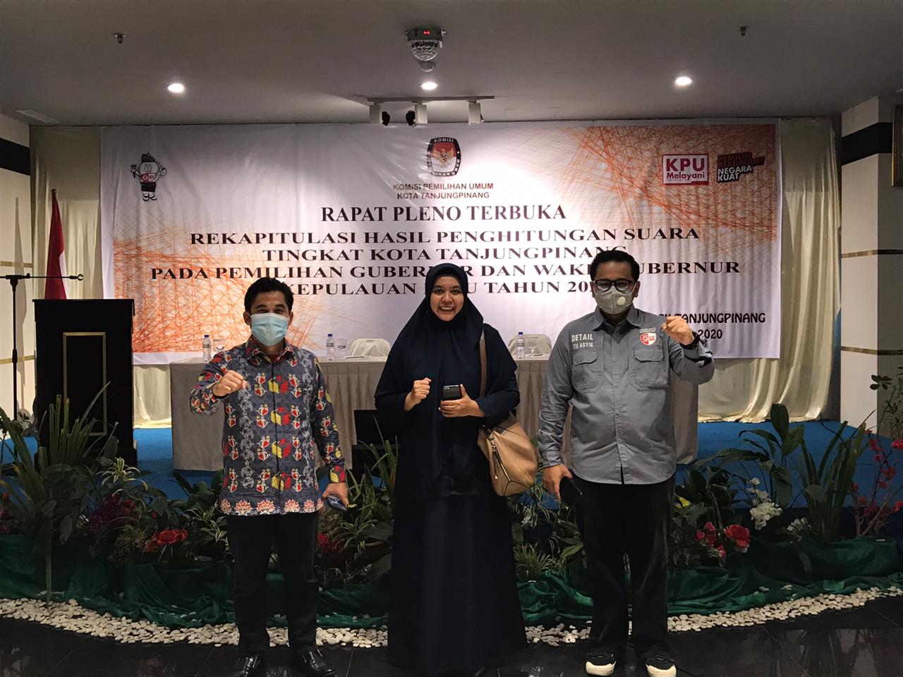 Bawaslu Tanjungpinang Awasi Rekapitulasi Suara Tingkat KPU Tanjungpinang