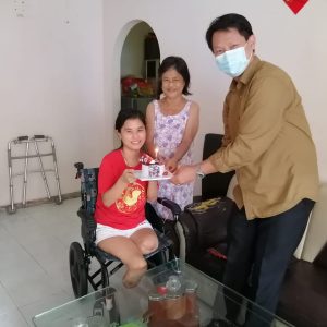 Disela Reses, Agus Chandra Berikan Surprise Penyandang Disabilitas