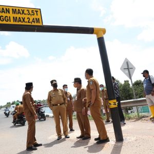 Isdianto Pastikan Jembatan II Dompak Sudah Bisa Dilalui