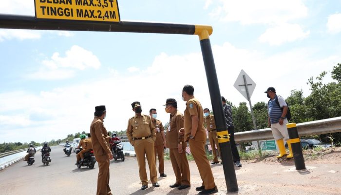 Isdianto Pastikan Jembatan II Dompak Sudah Bisa Dilalui