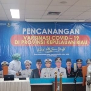27 Orang Pertama Di Kepri Telah Vaksinasi Sinovac