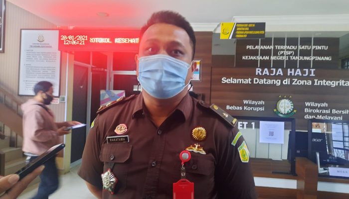 Meski Dilantik Walikota, Tersangka Dugaan Korupsi BPHTB Segera Ditahan Kejari Tanjungpinang