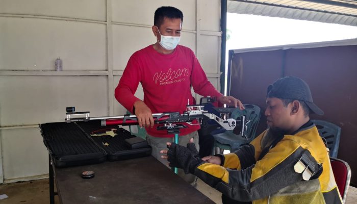 Jelang Peparnas XVI Di Papua, Atlet Paralympic Tanjungpinang Latihan Rutin