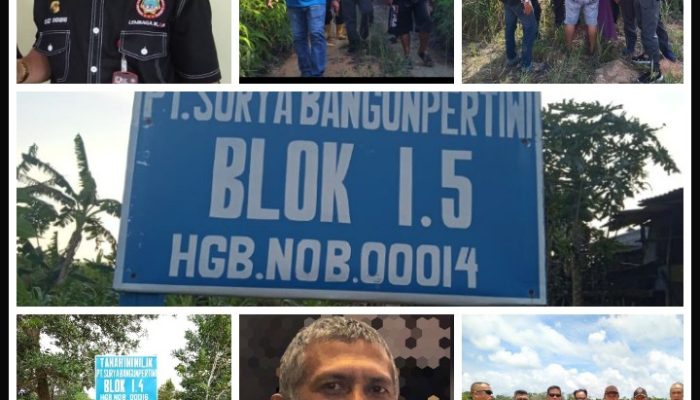 LKPK Kepri Bersama Organisasi Media Soroti Perusahaan yang Telantarkan Tanah Negara