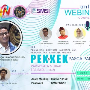 Peringati HPN 2021, SMSI Gelar Seminar PENKEK