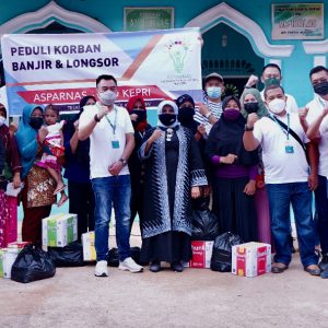 Peduli Korban Banjir, Asparnas Berikan Batuan Sembako dan Protkes