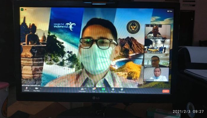Sandiaga Salahudin Uno Ajak SMSI Bantu Kebangkitan Sektor Pariwisata