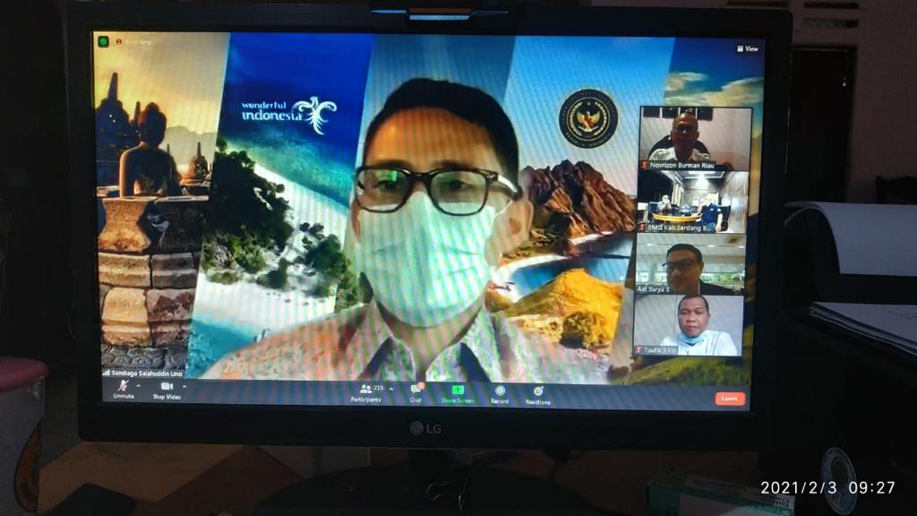Sandiaga Salahudin Uno Ajak SMSI Bantu Kebangkitan Sektor Pariwisata
