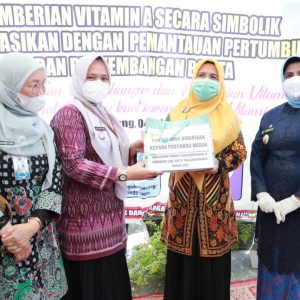 2020 Capaian Pemberian Vitamin A Balita Di Tanjungpinang 82,3 Persen