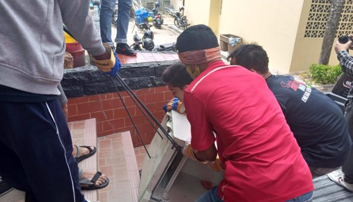 Brankas PT Konsindo Bangun Perkasa Dibobol Pencuri